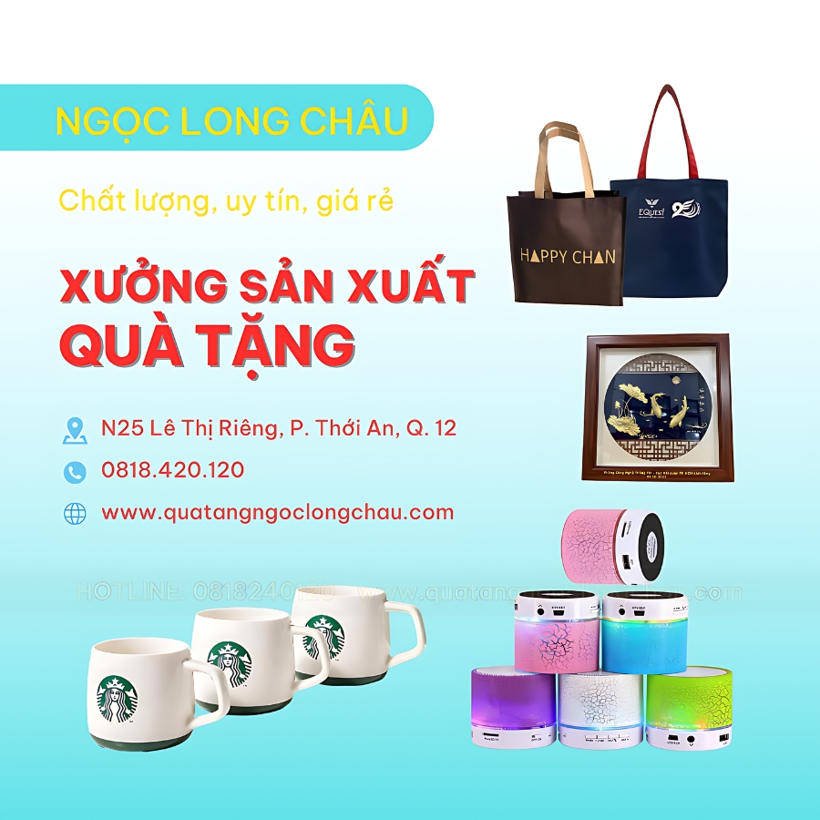 sản xuất quà tặng doanh nghiệp